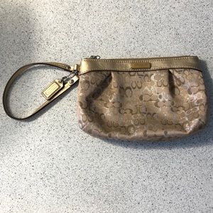Coach wallet wristlet